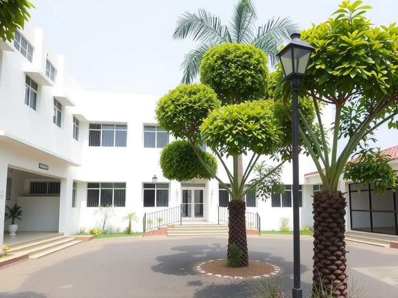 Elderly patient being cared for